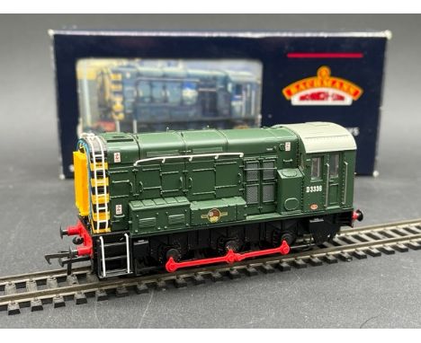 Bachmann Branchline 32-112 Class 08 Shunter D3336 in BR Green with Hinged Door - Tested Runner(300g) Condition: Locomotive - 