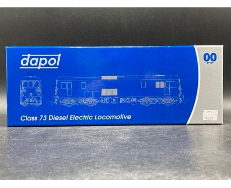 Dapol 4D-006-004 Class 73/0 E6003 in BR green with lower grey panels - DCC Fitted(800g)Label indicates DCC decoder fitted but