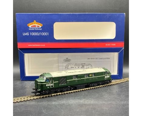 Bachmann Branchline 31-996 Class D/16 LMS 10000 in BR Brunswick Green with Part Eggshell Blue Waistband - Tested Runner(700g)