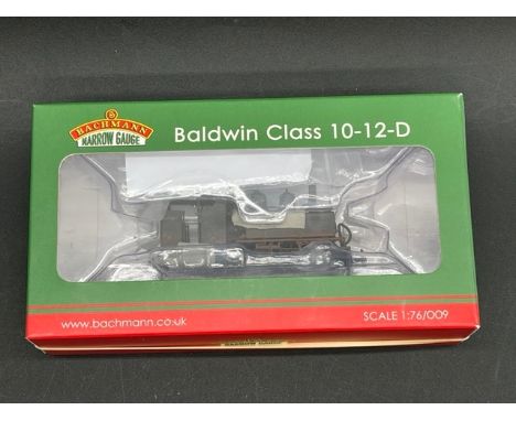 Bachmann Narrow Gauge 009 391-028 Baldwin Class 10-12-D 4-6-0T "Hummy" in Ashover Railway black - weathered - Tested Runner(1