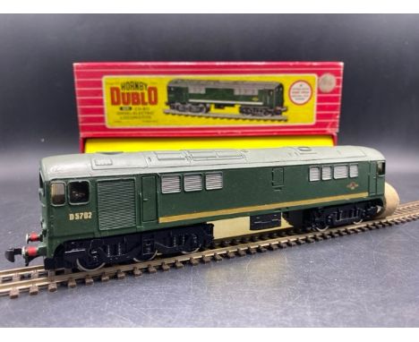 Hornby Dublo 2233 Class 28 D5702 in BR Green - Tested Runner(800g) Condition: Locomotive - Very GoodBox - Good
