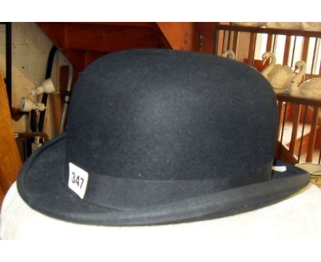 Vintage bowler hat by Lincoln Bennett & Co