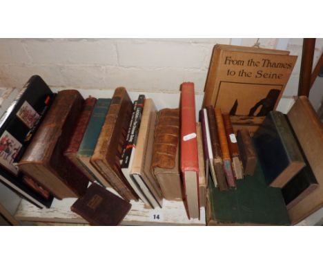 Shelf of books, some antiquarian