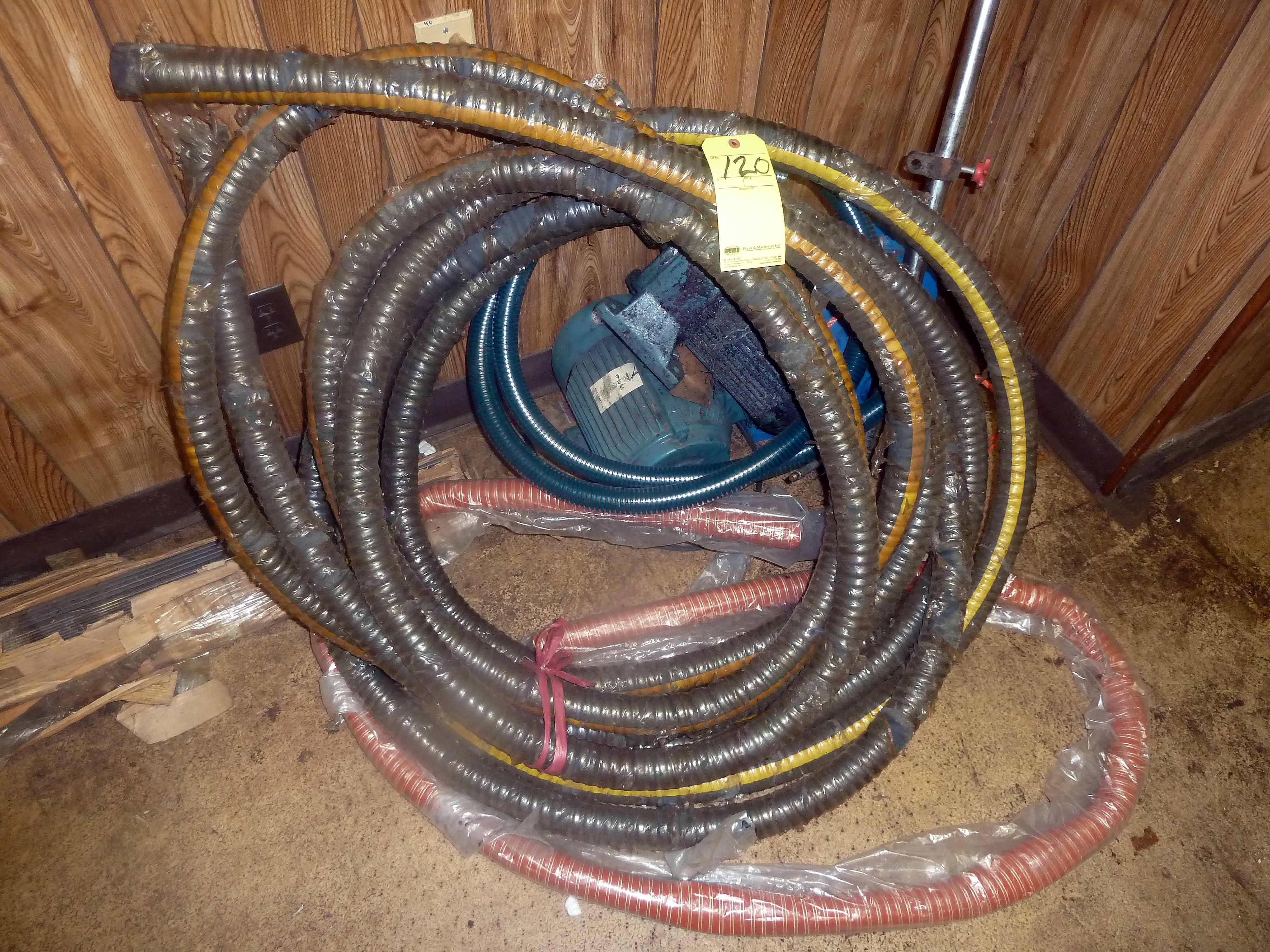 LOT OF MOTOR & HOSES