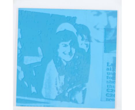 Andy Warhol (1928-1987)"Flash-November 22, 1963", 1968Silkscreen on paperSigned and numbered 135/200 on the back53,2x53,2 cmP