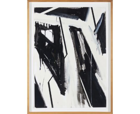 Rui Sanches (n. 1954)Untitled, 1986Graphite and enamel paint on paper(minor spots)87x62 cm"Rui Sanches. Dentro do Desenho", F