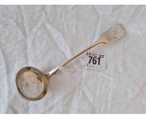 A Scottish Aberdeen Sauce Ladle, Fiddle Pattern, Circa 1830