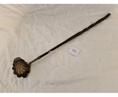 Another Toddy Ladle With Shell Shaped Bowl And Whale Bone Handle