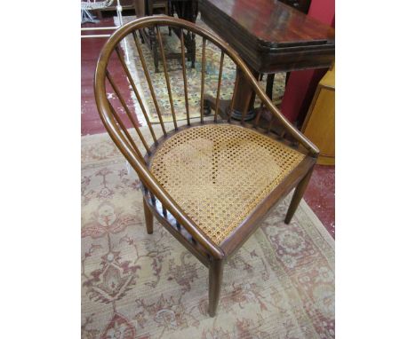 Quality stick-back bergere seated chair