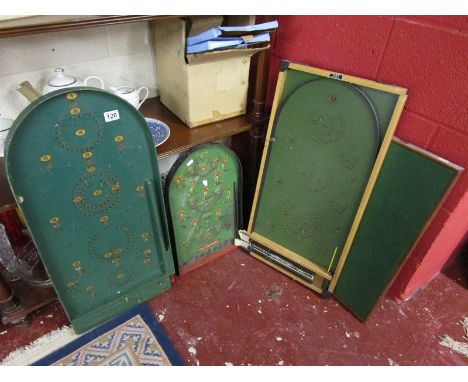 Bagatelle boards etc