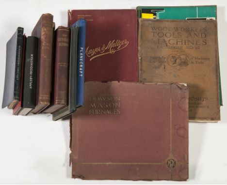 VARIOUS TRADE CATALOGUES;  Dowson Mason Furnaces Alma Works Levenshulme, Manchester c. 1930's. Mayer and Mettzer Surgical Ins