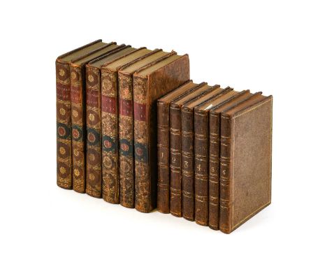 [Sterne (Laurence)]The Life and Opinions of Tristram Shandy, Gentleman, Volumes I - VI, R. and J. Dodsley, 1760-62, duodecimo