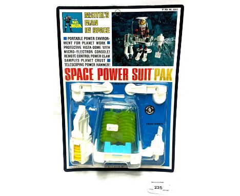 Mattel vintage 1968 Major Matt Mason Space Power Suit Pak, Mint, within Excellent bubble, factory sealed upon Excellent (ligh