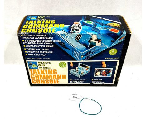 Mattel vintage 1968 Major Matt Mason Talking Command Console, Excellent complete, within Good Plus opened box.