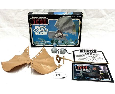 Kenner vintage Star Wars Return of the Jedi Ewok Glider, Mint complete, within Good opened box, catalogue and instructions, w