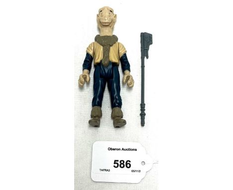 Kenner vintage Star Wars Yak Face 3 3/4" figure, Good Plus (paint rubs) complete