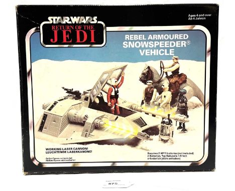 Palitoy vintage Star Wars Return of the Jedi Snowspeeder, Excellent complete, within Good Plus opened box.