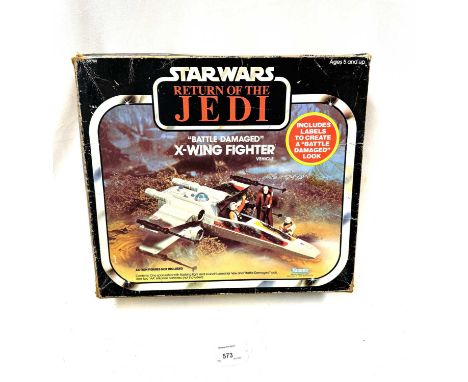 Kenner vintage Star Wars Return of the Jedi X-Wing Fighter (grey version), Excellent complete, within Good opened box, includ