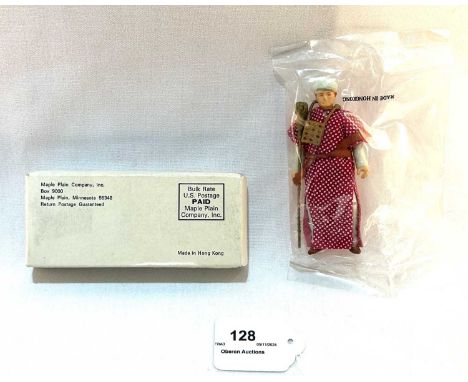 Kenner vintage Indiana Jones Raiders of the Lost Ark Belloq Mail-away 3 3/4" figure MISP, Mint, within sealed Baggie, include