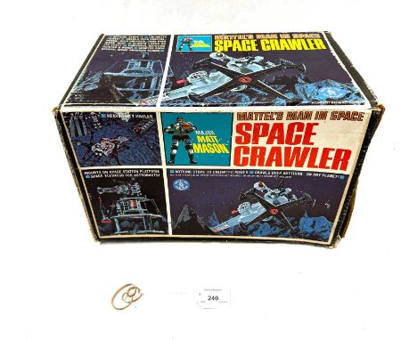 Mattel vintage 1968 Major Matt Mason Space Crawler, Excellent complete, within Good opened box.