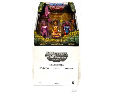 Mattel Masters of the Universe Classics Star Sisters figure pack 1st issue, within Near Mint sealed packaging, includes white