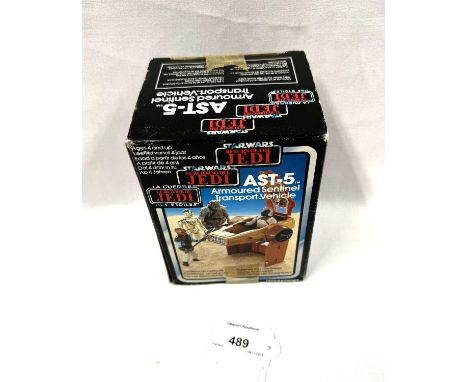 Palitoy Star Wars vintage Return of the Jedi Tri-Logo AST-5, Mint UNUSED complete (missing one sticker off UNUSED sticker she