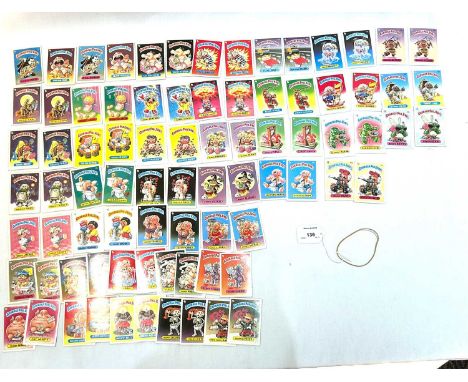 Topps vintage Garbage Pail Kids 1985 series 1 Trading card set numbers 1 to 41 a/b, (total 82 cards), all generally Good to G