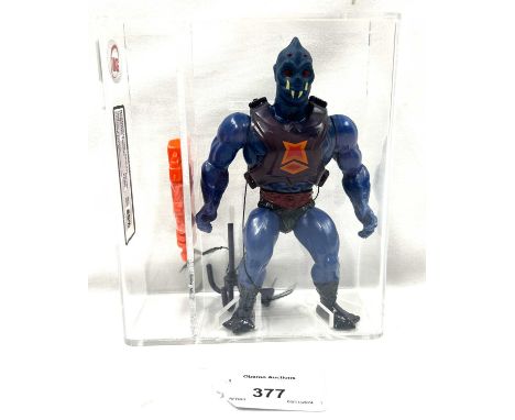 Mattel vintage Masters of the Universe Webstor Variant 1984 France UKG 85%, Figure 85 Paint 80.
