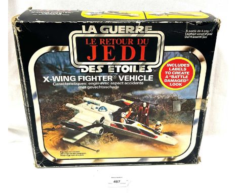 Palitoy Star Wars vintage Return of the Jedi X-Wing Fighter, Good Plus complete, within Good opened box.