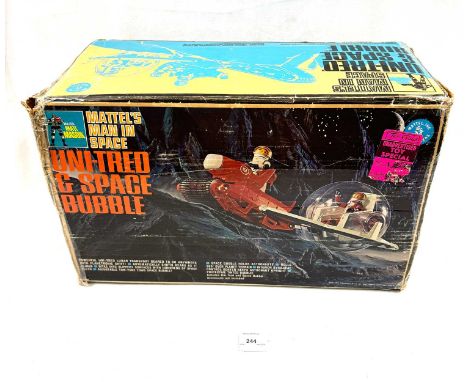 Mattel vintage 1968 Major Matt Mason Uni-Tred &amp; Space Bubble, Excellent complete, within Fair (torn &amp; tape repaired) 
