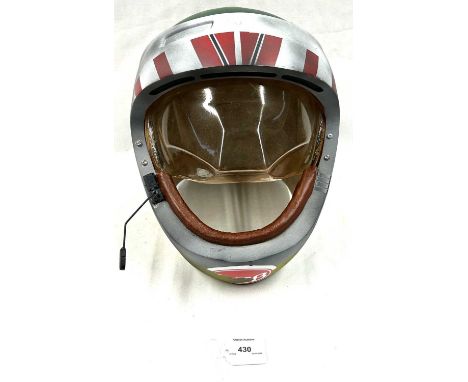 Star Wars Phil Skerrit Props Biggs Y-Wing Pilot 1:1 scale Prop Replica Helmet, Good (partially missing front sticker, glass v