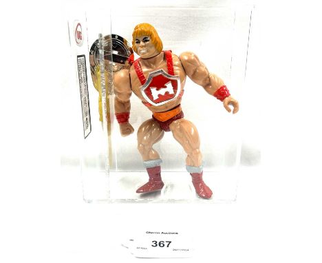 Mattel vintage Masters of the Universe Thunder Punch He Man 1985 Taiwan UKG 85%, Figure 85 Paint 85.