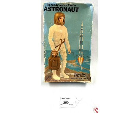 Marx vintage Kenedy Space Center Astronaut, Excellent with accessories, within Fair to Good opened box