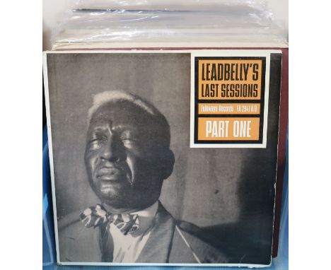 71 Blues and Folk Records to include Leadbelly and Nina Simone Pentangle - History BookJean Ritchie - None But OneNorman Blak