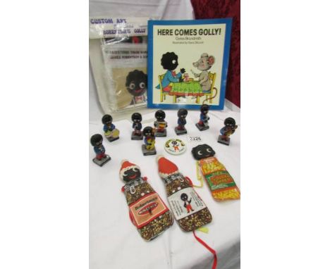  Collection of circa late 1970's early 80's Robertson's Jam &amp; Marmalade merchandise including a set of 8 hand painted jaz