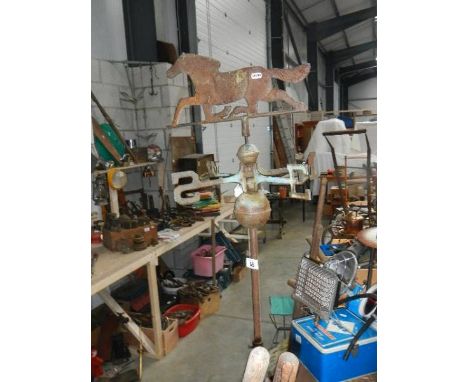 An antique weather vane.