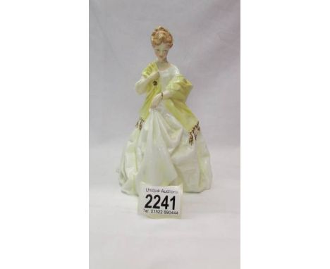 A Royal Worcester figurine - First Dance.