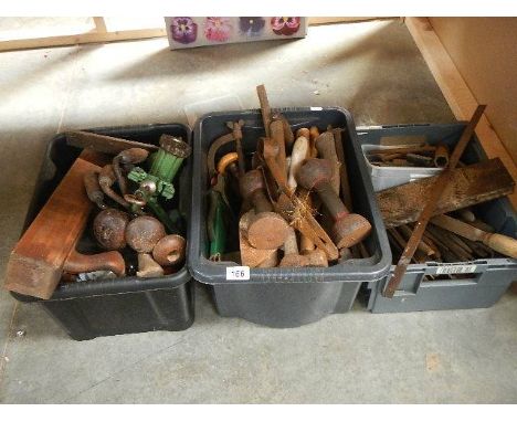 A mixed lot of tools.