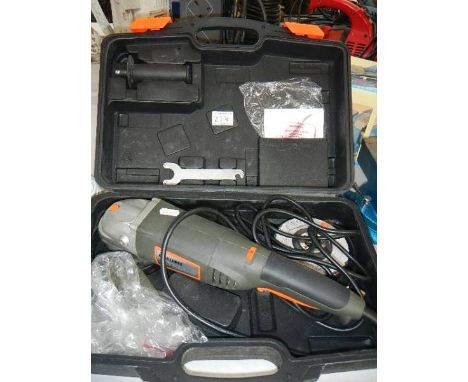A Challenge angle grinder.