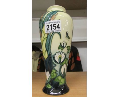 A Moorcroft 8" Lamia vase, silver line. ****Condition report**** Good condition, silver line, so it is a second