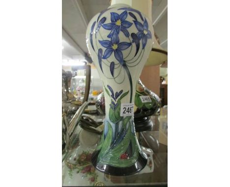 A Moorcroft vase, 31 cm. ****Condition report**** Second