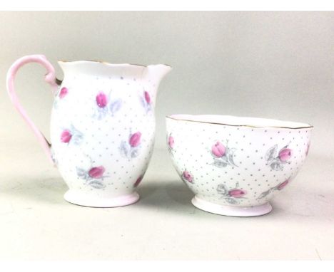 SHELLEY PART TEA SERVICE, Harebell pattern, along with a Royal Grafton part tea service