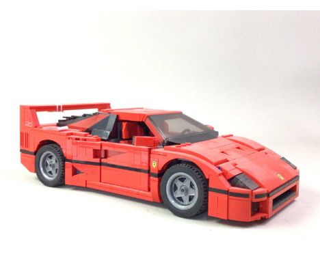 LEGO 10248 CREATOR FERRARI F40 MODEL, AND OTHERS  comprising 10220 Volkswagen T1 Camper Van, no boxes or instructions