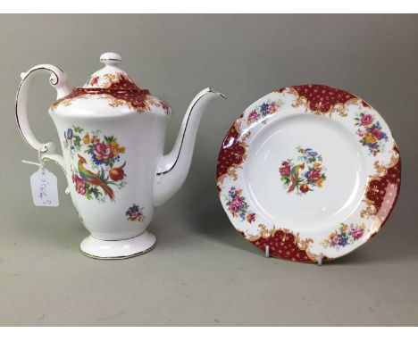 SHELLEY PART TEA SERVICE, AND PARAGON ROCKINGHAM TEAWARES the Shelley tea service Old Mill pattern