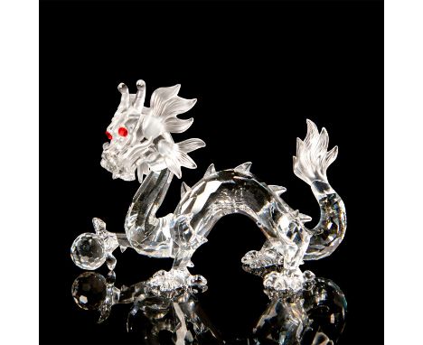 Annual edition from Swarovski Crystal Society. Featuring a hand-finished design in genuine full cut crystal. Includes crimson