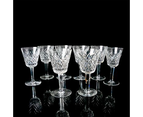 Lot - A SET OF FIVE WATERFORD CUT CRYSTAL BRANDY SNIFTERS IN THE ALANA  PATTERN, IRELAND, DESIGNED 1952