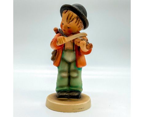 Porcelain hand painted in matte finish. Goebel backstamp. Impressed M. I. Hummel to round base.This item has no reserve. Arti