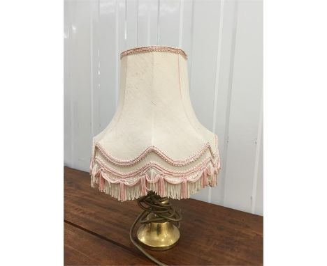 Table lamp and shade