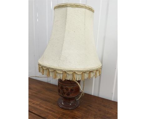 Table lamp and shade