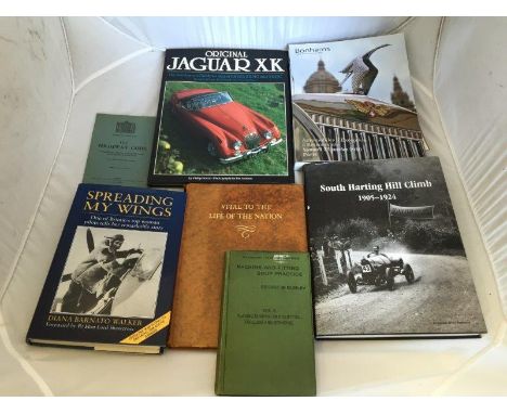 A selection of assorted volumes to include 'South Harting Hill Climb 1905-1924' by Graham Orme-Bannister etc. 